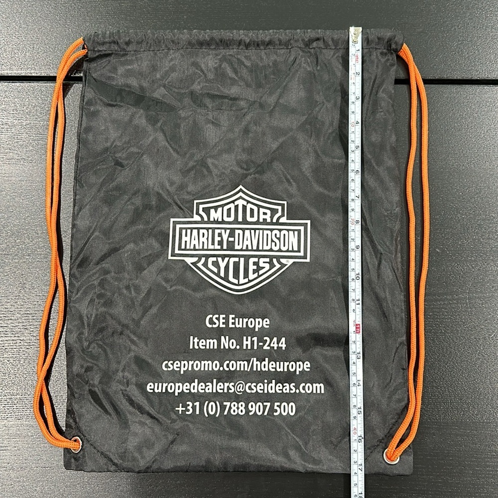Harley-Davidson Nylon Drawstring Backpack - Picture 5 of 6